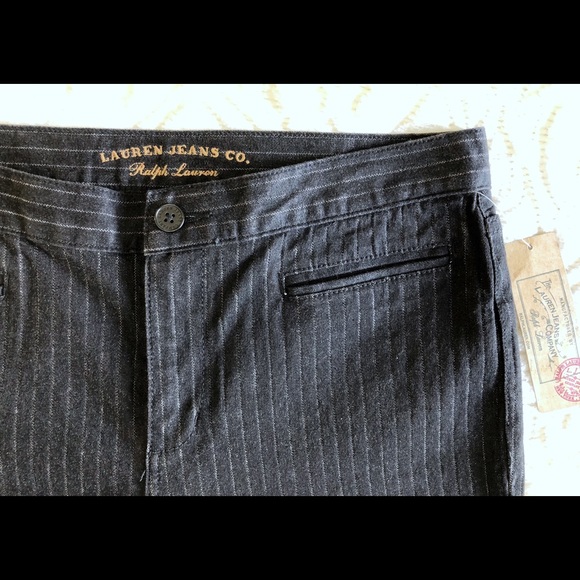 Ralph Lauren Size 6 Pin Striped Dress Jeans NWT - Picture 8 of 8